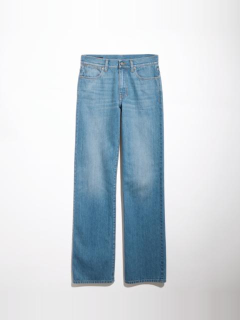 GUCCI Bleached washed cotton denim pants