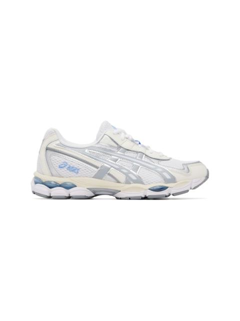 Asics White & Gray GEL-NYC 2055 Sneakers