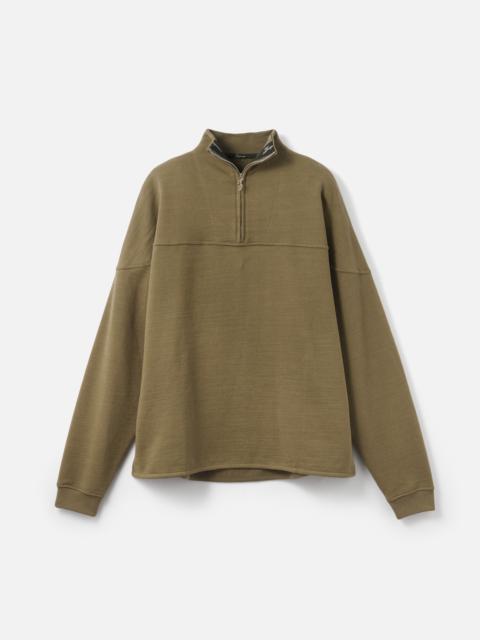 JACQUEMUS The Rond Carré zipped-rollneck sweatshirt