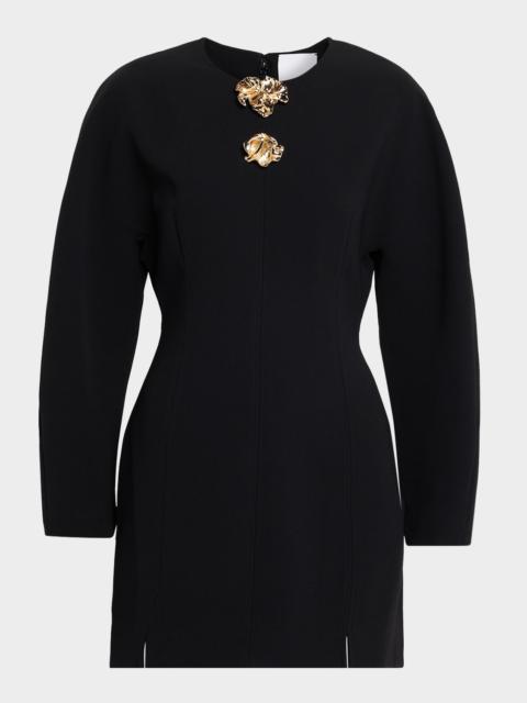 Acler Brotton Long-Sleeve Mini Dress