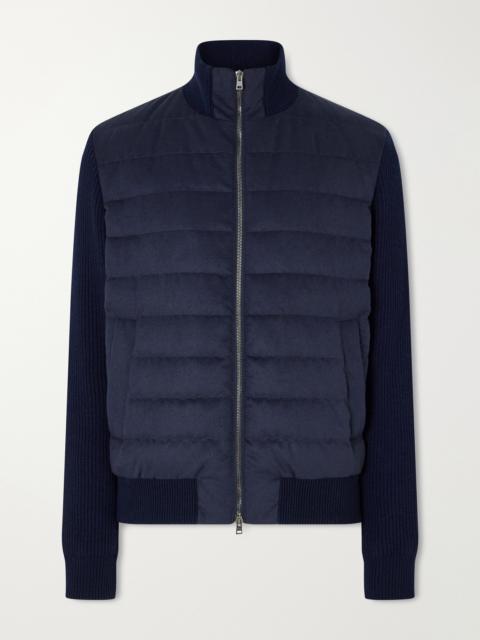 Herno Quilted Twill Down Jacket