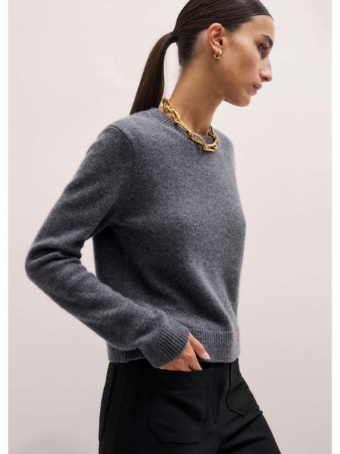 ME+EM Relaxed Crop Sweater