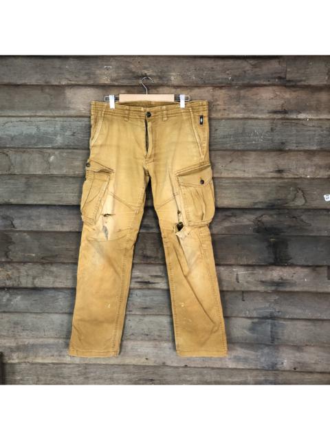 Other Designers Distressed Denim - Genba multi pocket distressed 