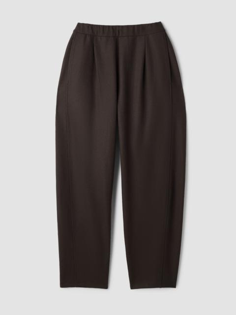 EILEEN FISHER Felted Wool Jersey Lantern Pant in Regenerative Wool