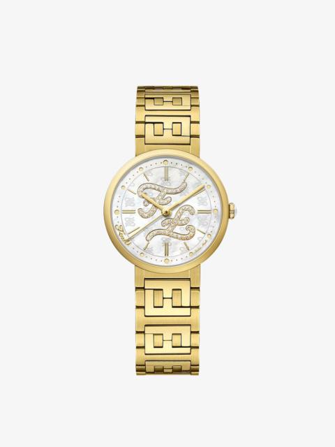 FENDI 29 MM - Watch with FF logo bracelet