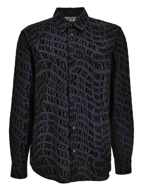 VERSACE JEANS COUTURE logo-print shirt
