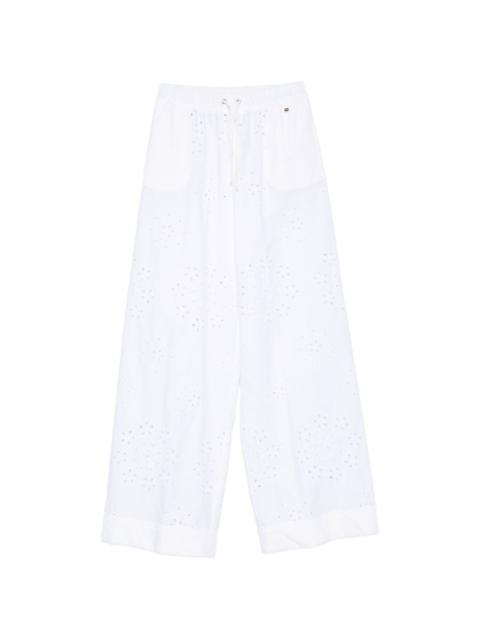 Herno drawstring-fastening trousers