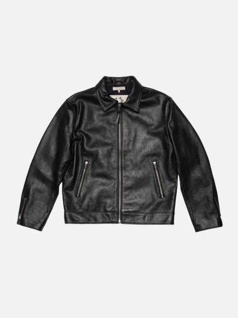 Nudie Jeans Eddy Rider Leather Jacket Black