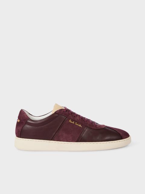 Paul Smith Burgundy 'Vantage' Trainers