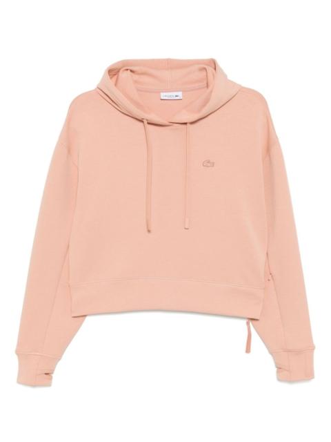 LACOSTE short-cut hoodie
