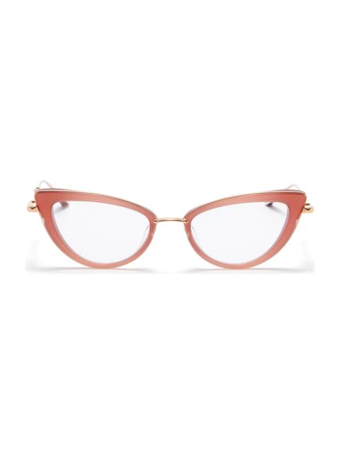 Valentino V-daydream - White Gold / Powder Pink Rx Glasses