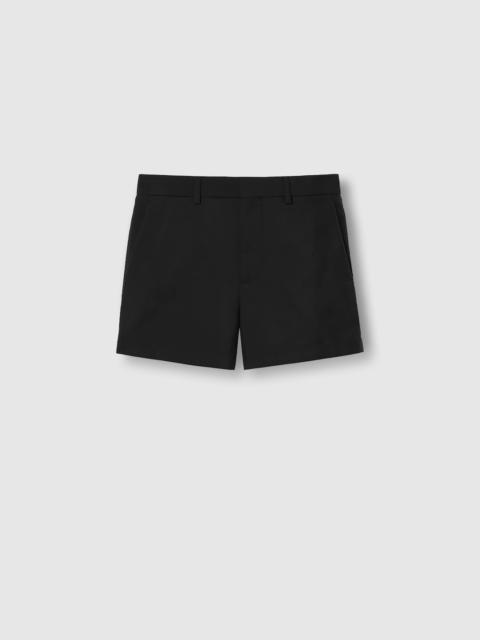 Techno gabardine shorts