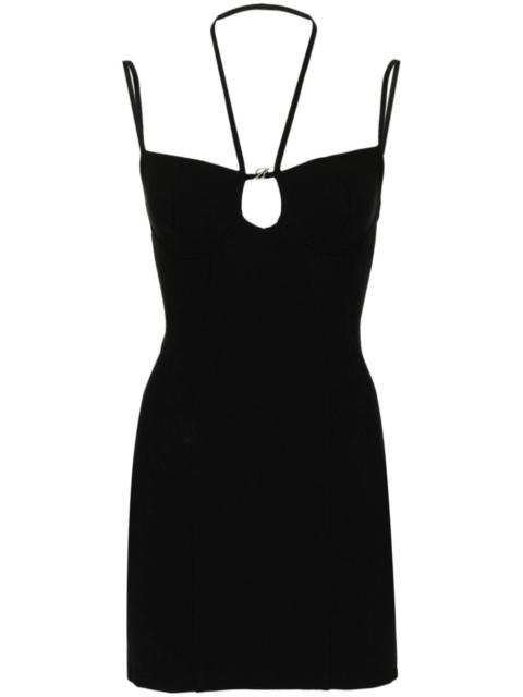 Blumarine cut-out jersey mini dress