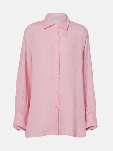 MELISSA ODABASH Leona cotton shirt
