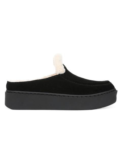 Favorite Daughter Women's Sunny Shearling Mules - Black