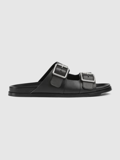 GUCCI Men's sandal with buckles