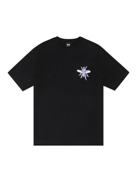 Stüssy Stussy Housefly 티 '블랙 이름 *
