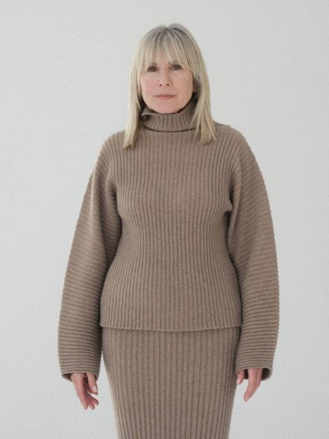 BASERANGE Kai Turtleneck - Recycled Cashmere Rib