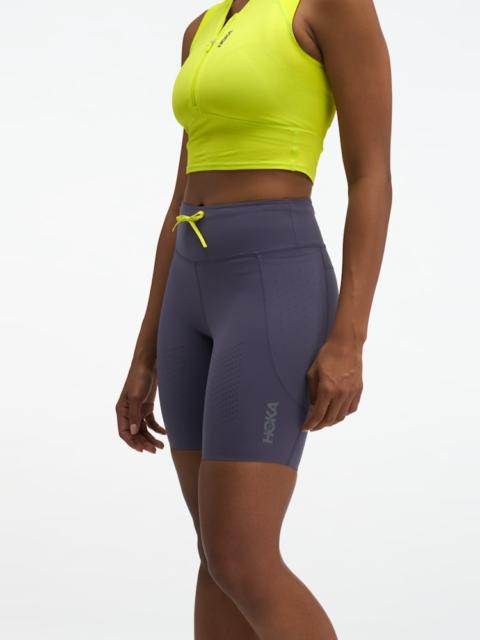 HOKA Women's SkyBreeze Half Tights in Squid Ink