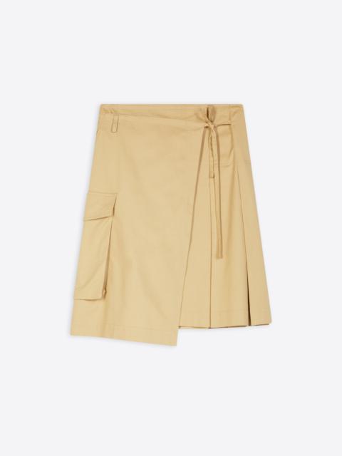 Dries Van Noten COTTON KILT SKIRT