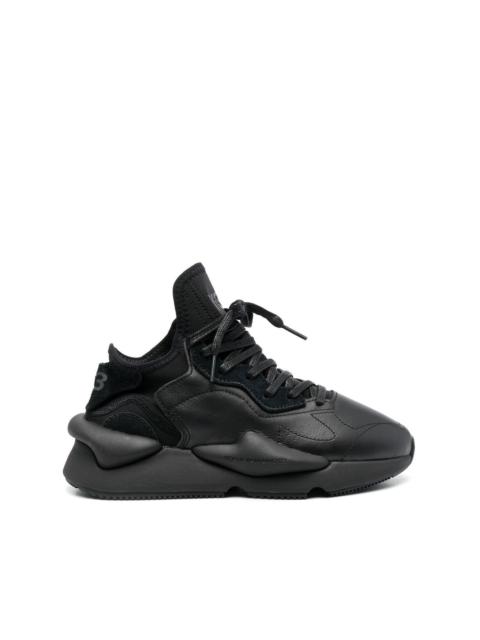 Y-3 Kaiwa leather sneakers