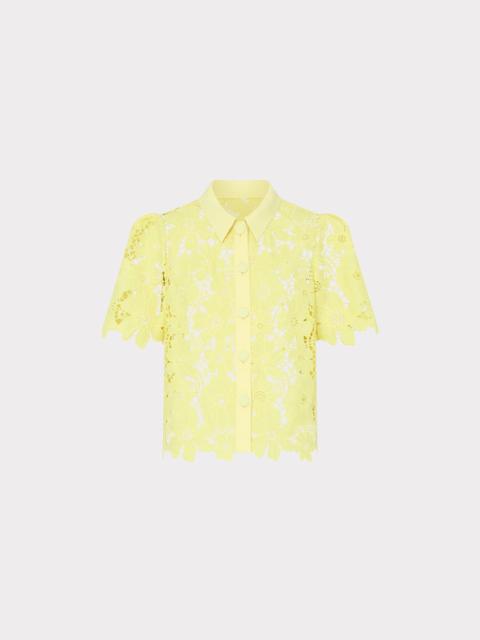 MILLY Addison Roja Lace Top