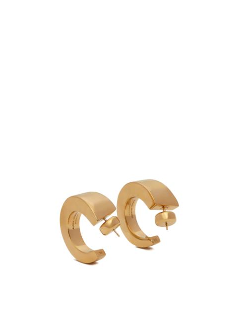 Amina Muaddi Gold Anok Earrings
