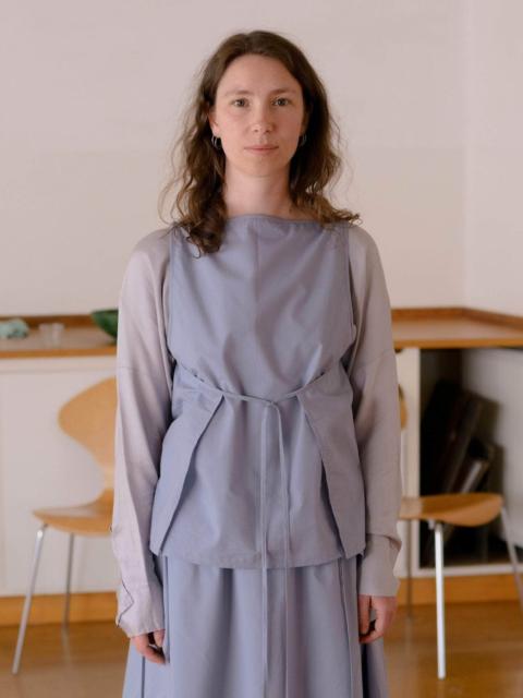 BASERANGE Decti Top - Organic Cotton Poplin