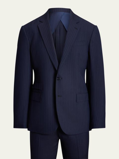 Men's Kent Hand-Tailored Pinstripe Suit