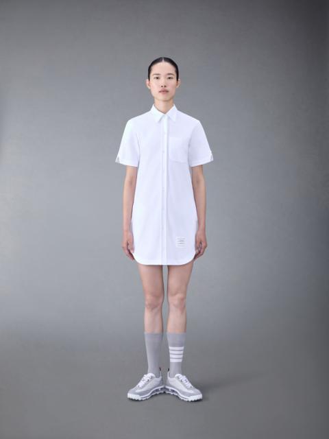 Thom Browne sequin-detail cotton shirt dress