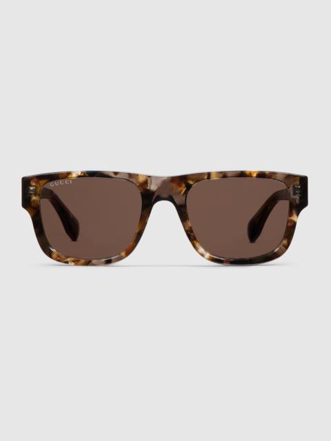 GUCCI 직사각형 프레임 선글라스