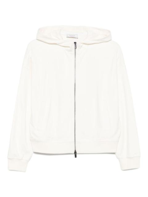 PESERICO zip-fastening hoodie
