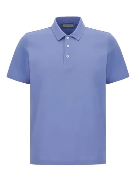 Canali button polo shirt