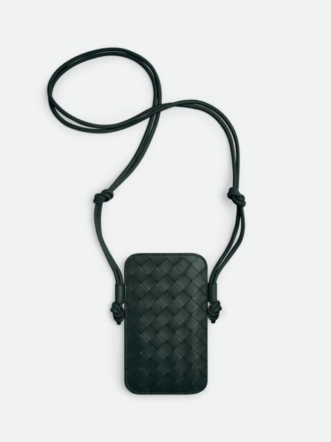Bottega Veneta Intrecciato Phone Pouch On Strap