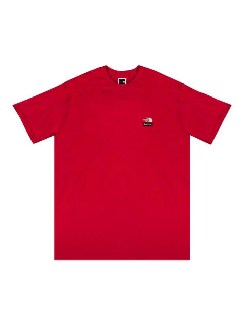 Supreme Supreme x The North Face Bandana Tee 'Red' | REVERSIBLE