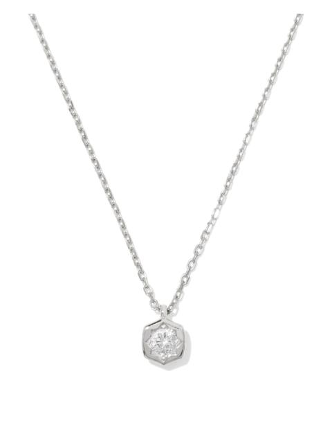 KENDRA SCOTT 0.16 ct Lab Grown Diamond Davie Star Pendant Necklace in Sterling Silver