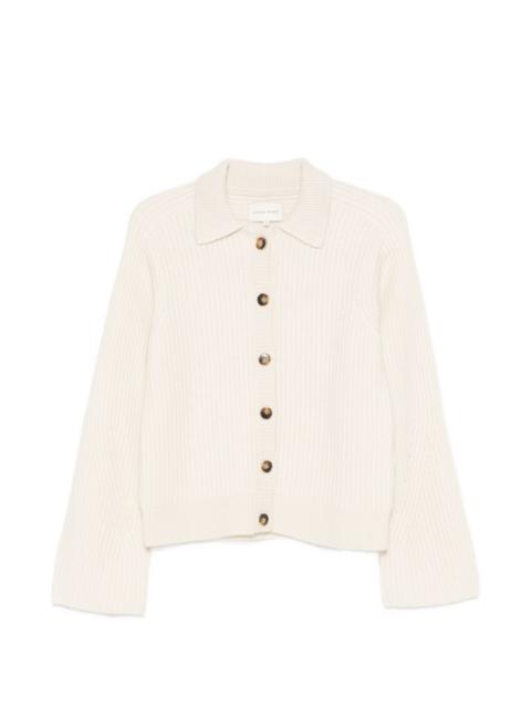 Loulou de Saison Sileta collared cardigan
