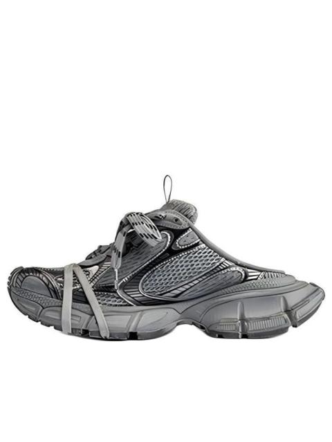 BALENCIAGA (WMNS) Balenciaga 3XL Mules 'Grey Mesh and Polyurethane' 742682W3XL11210