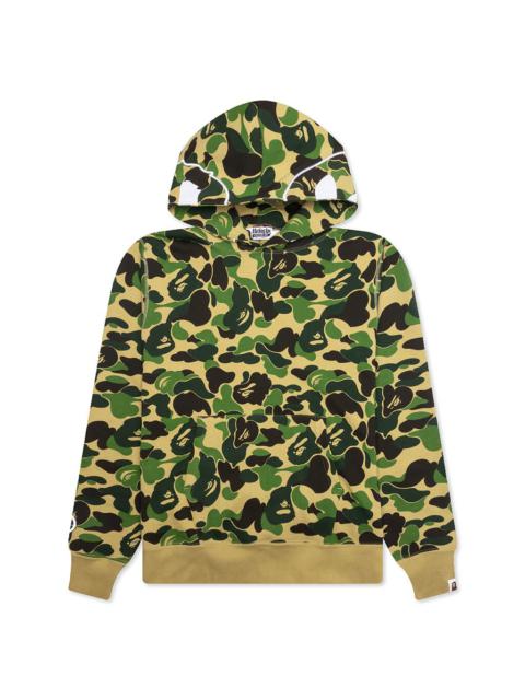 A BATHING APE® ABC CAMO 2ND APE PULLOVER HOODIE - GREEN