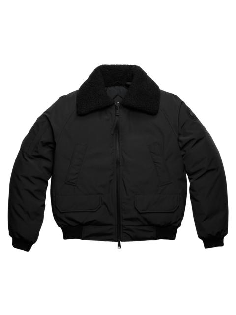 Canada Goose Men's Chilliwack Arctic Tech Aviator Bomber Jacket - Black