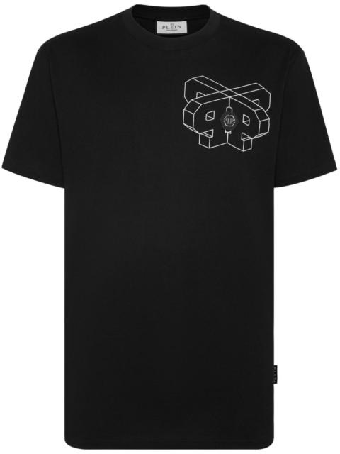PHILIPP PLEIN Wire Frame cotton T-shirt