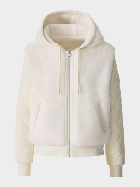 MACKAGE Gwendal Reversible Hooded Faux-Fur Jacket