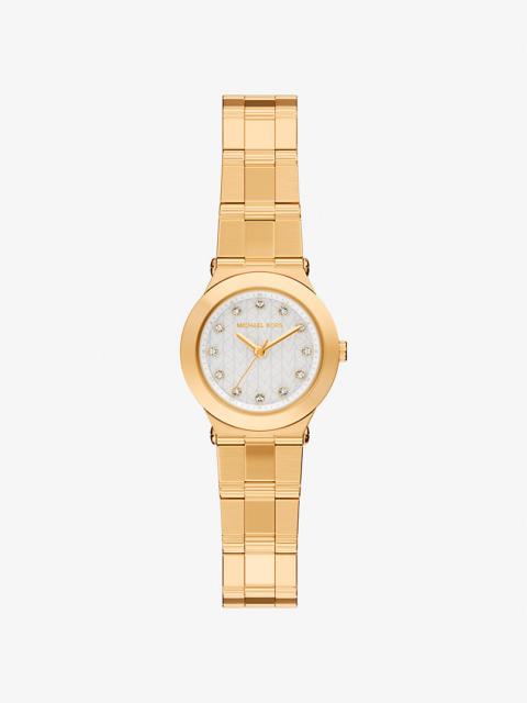 MICHAEL KORS Petite Billie Gold-Tone Watch