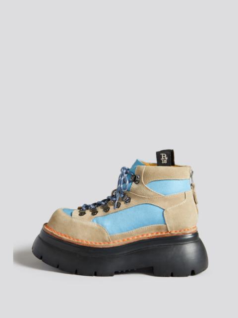 BULKY TRAILBLAZER BOOT - STONE AND BLUE - R13