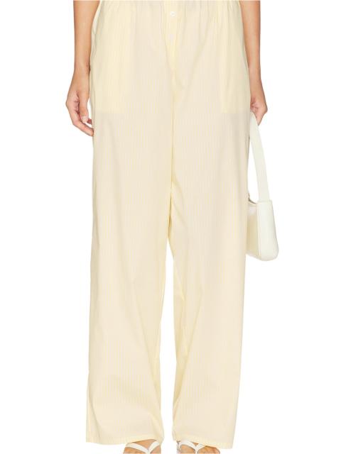 GOOD AMERICAN Poplin Pull On Pants