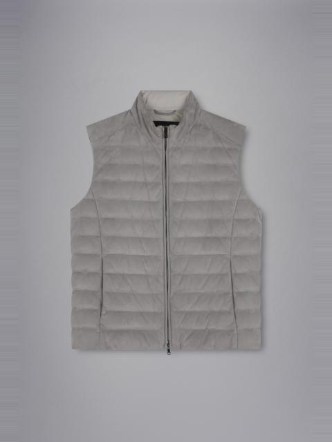 Paul & Shark AQUALEATHER SUEDE GILET