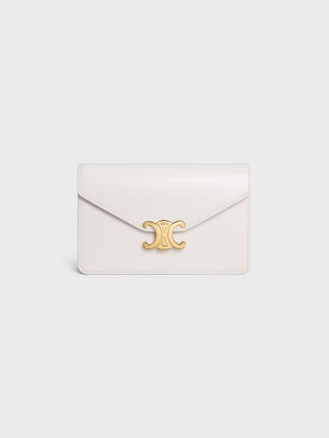 WALLET ON CHAIN MARGO IN Shiny calfskin