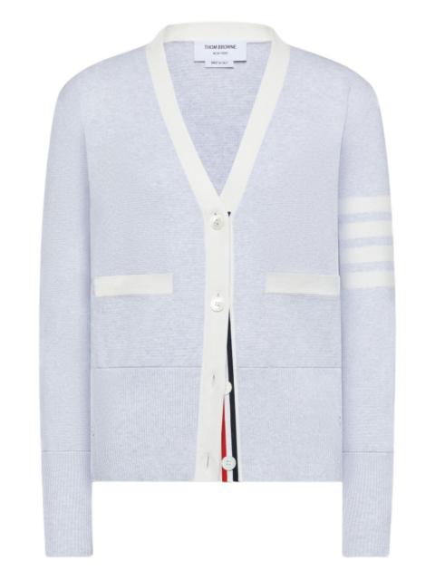 Thom Browne Milano Stitch 4-bar cardigan