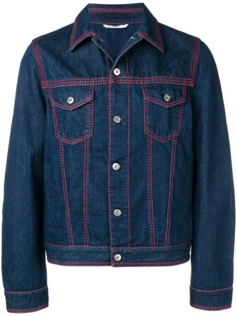 Valentino logo print denim jacket