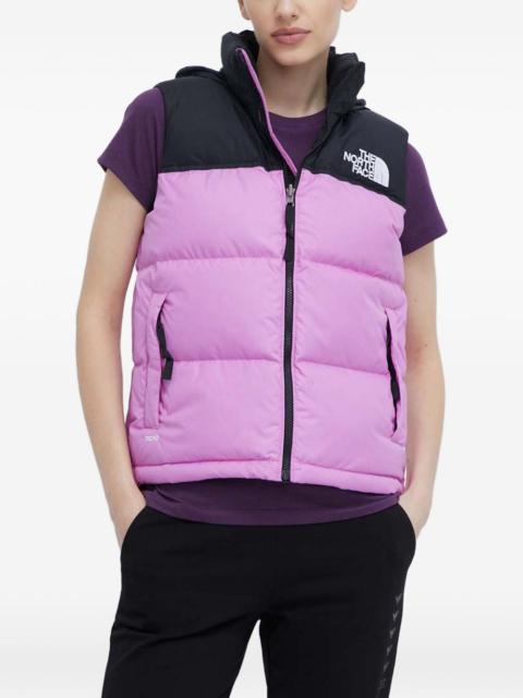The North Face Nuptse hooded puffer gilet